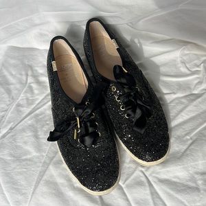 Kate Spade glitter keds